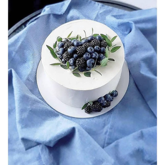 Blueberry Lemon curd Cake